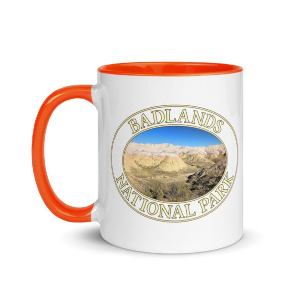 Yellow Mounds at Badlands National Park Coffee Mug – 11oz & 15oz – Scenic Landscape Gift - Image 8