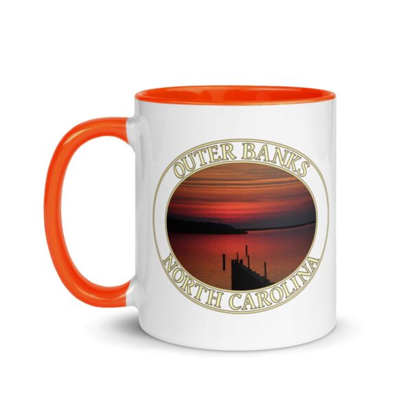 Albemarle Sound Sunset Outer Banks Coffee Mug – 11oz & 15oz – North Carolina Coastal Gift - Image 8