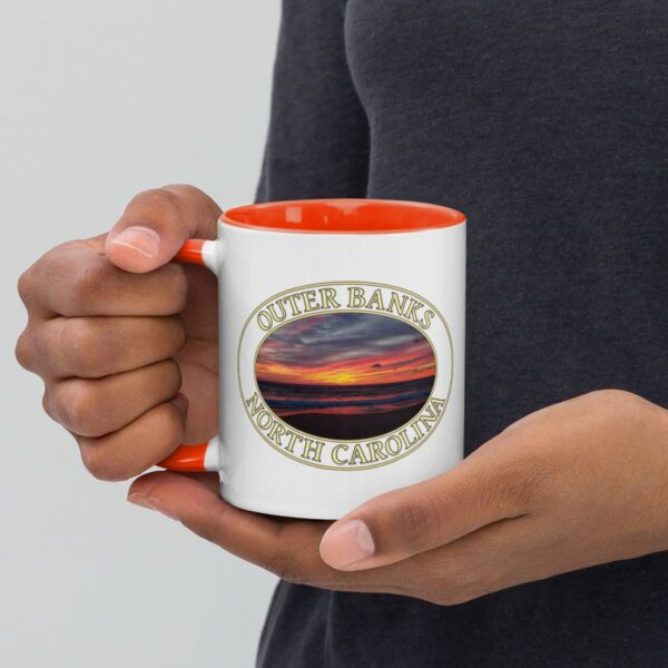 Outer Banks Sunrise Coffee Mug – 11oz & 15oz – Kitty Hawk, North Carolina Gift - Image 2