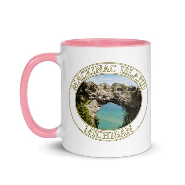 Arch Rock Mackinac Island Michigan Coffee Mug – 11oz & 15oz – Scenic Great Lakes Gift - Image 7