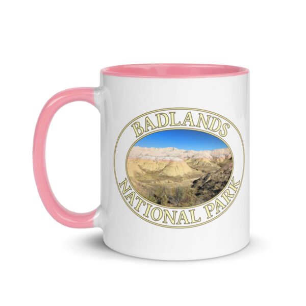 Yellow Mounds at Badlands National Park Coffee Mug – 11oz & 15oz – Scenic Landscape Gift - Image 7