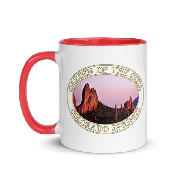 Sunset at Garden of the Gods Colorado Springs Coffee Mug – 11oz & 15oz – Scenic Red Rock Gift - Image 6