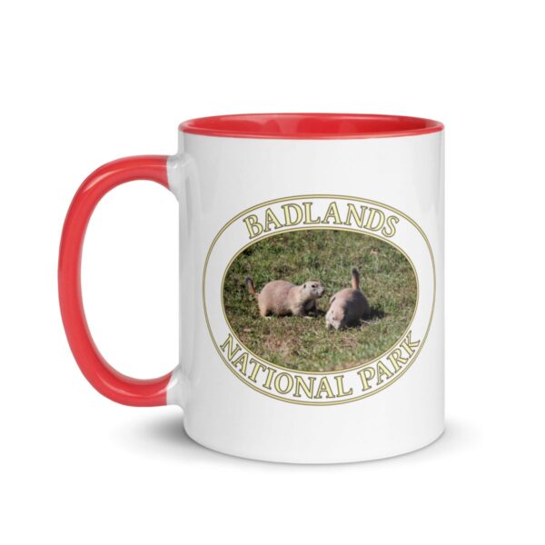 Prairie Dog Couple at Badlands National Park Coffee Mug – 11oz & 15oz – Wildlife Scenic Gift - Image 6