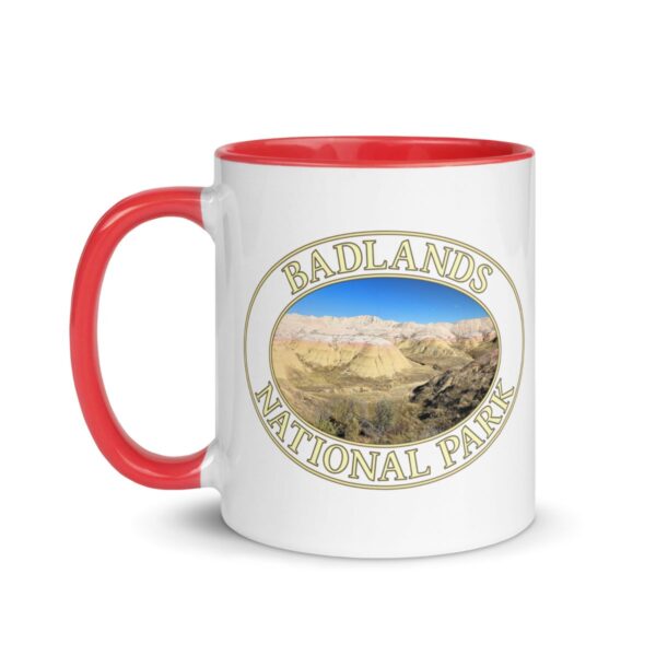 Yellow Mounds at Badlands National Park Coffee Mug – 11oz & 15oz – Scenic Landscape Gift - Image 6