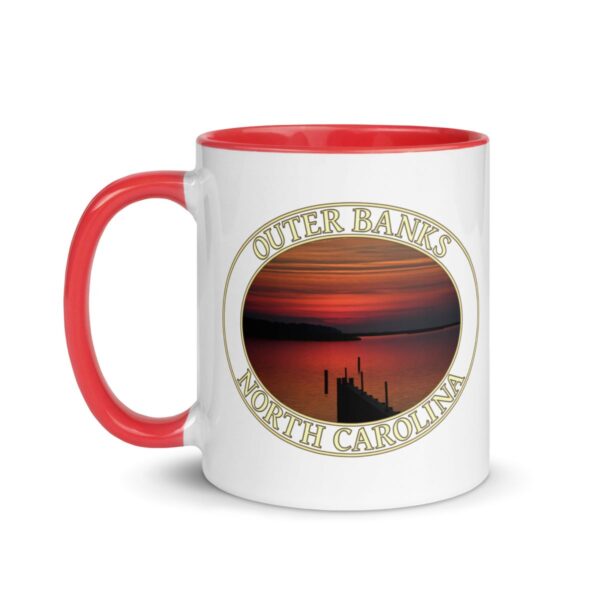 Albemarle Sound Sunset Outer Banks Coffee Mug – 11oz & 15oz – North Carolina Coastal Gift - Image 6