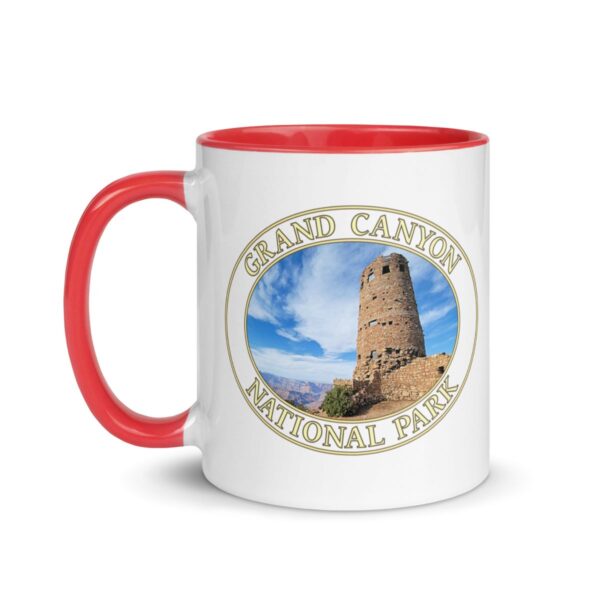 Grand Canyon National Park – Desert View Watchtower Coffee Mug – 11oz & 15oz – National Park Gift - Image 15