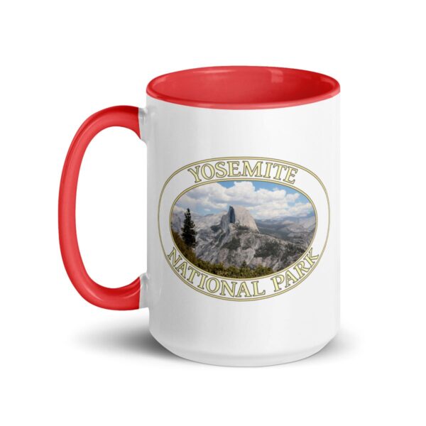 Scenic Half Dome Yosemite National Park Coffee Mug – 11oz & 15oz – Scenic Mountain Gift - Image 5