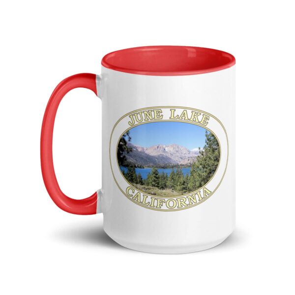 June Lake California Coffee Mug – 11oz & 15oz – Scenic Mountain Lake Gift - Image 5