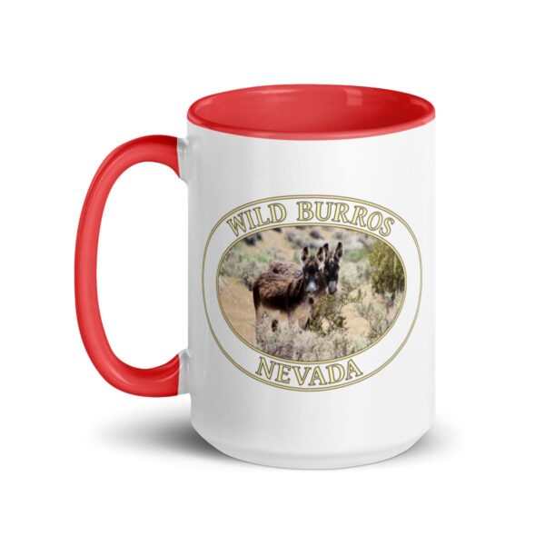 Wild Donkeys Nevada Coffee Mug – 11oz & 15oz – Desert Wildlife Gift - Image 5