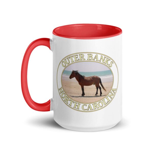 Outer Banks Wild Horse Coffee Mug – 11oz & 15oz – North Carolina Beach Gift - Image 5