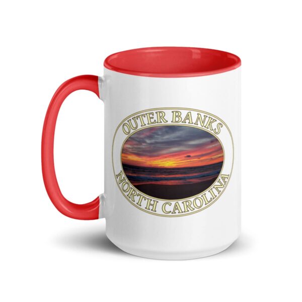 Outer Banks Sunrise Coffee Mug – 11oz & 15oz – Kitty Hawk, North Carolina Gift - Image 5