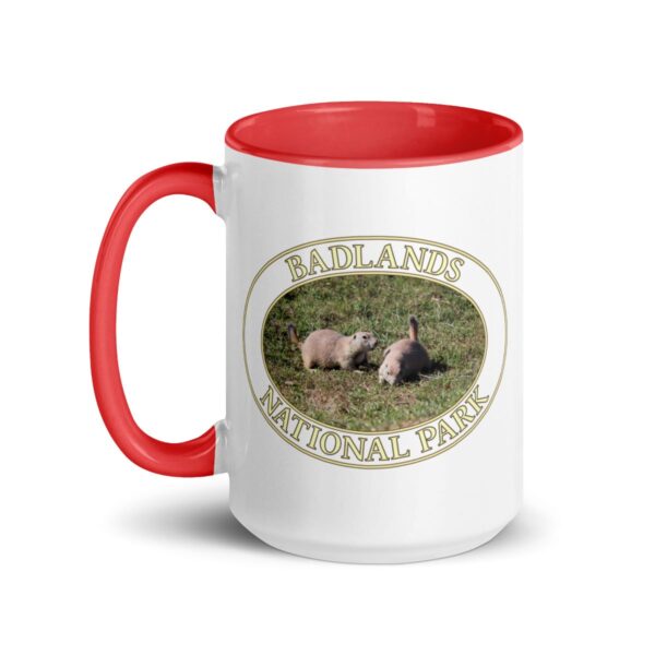 Prairie Dog Couple at Badlands National Park Coffee Mug – 11oz & 15oz – Wildlife Scenic Gift - Image 5