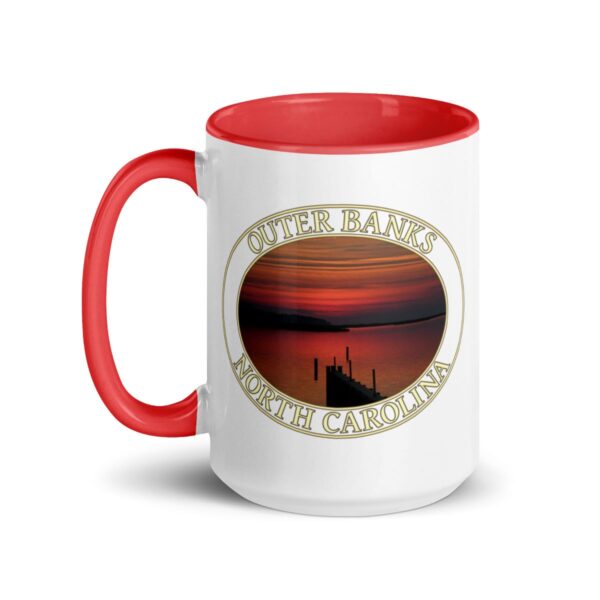 Albemarle Sound Sunset Outer Banks Coffee Mug – 11oz & 15oz – North Carolina Coastal Gift - Image 5