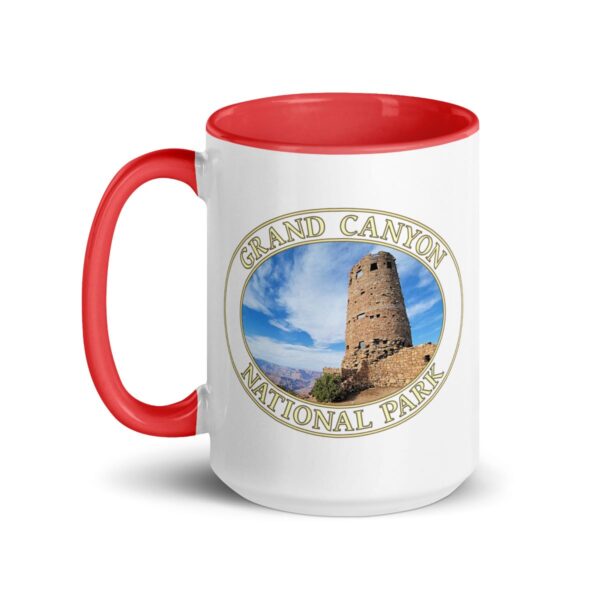 Grand Canyon National Park – Desert View Watchtower Coffee Mug – 11oz & 15oz – National Park Gift - Image 16