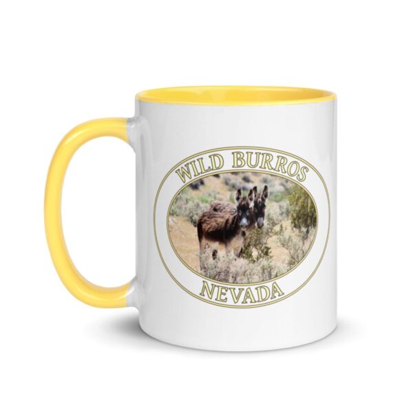 Wild Donkeys Nevada Coffee Mug – 11oz & 15oz – Desert Wildlife Gift - Image 4