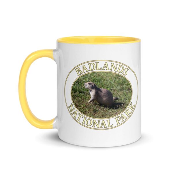 Prairie Dog at Badlands National Park Coffee Mug – 11oz & 15oz – Wildlife Scenic Gift - Image 4