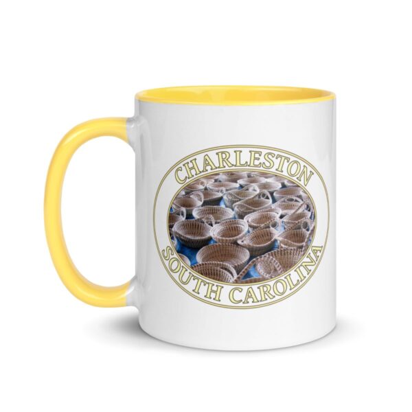 Charleston Sweetgrass Baskets Coffee Mug – 11oz & 15oz – Historic Gullah Culture Gift - Image 4