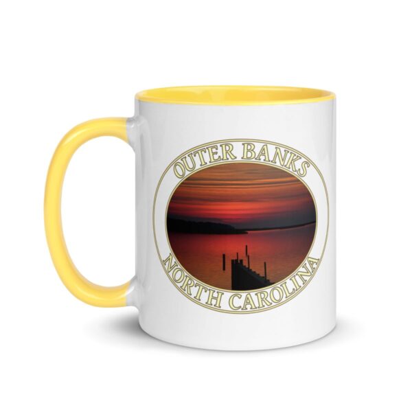 Albemarle Sound Sunset Outer Banks Coffee Mug – 11oz & 15oz – North Carolina Coastal Gift - Image 4