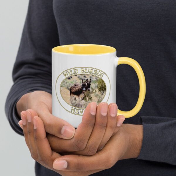 Wild Donkeys Nevada Coffee Mug – 11oz & 15oz – Desert Wildlife Gift - Image 2