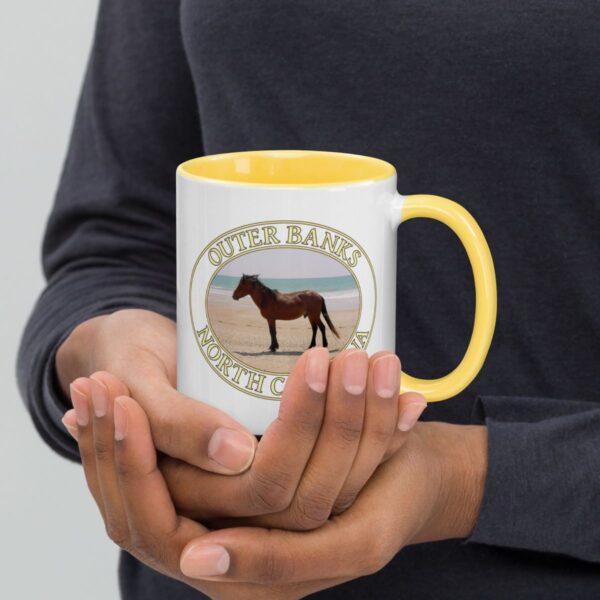 Outer Banks Wild Horse Coffee Mug – 11oz & 15oz – North Carolina Beach Gift - Image 2