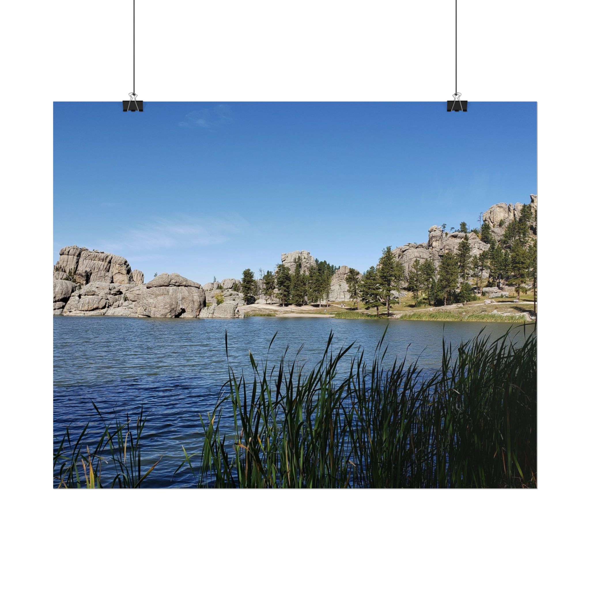 Sylvan Lake at Custer State Park South Dakota Scenic Nature Landscape Matte Poster Print – Black Hills National Forest Wildlife and Outdoor Adventure Wall Art - Image 10