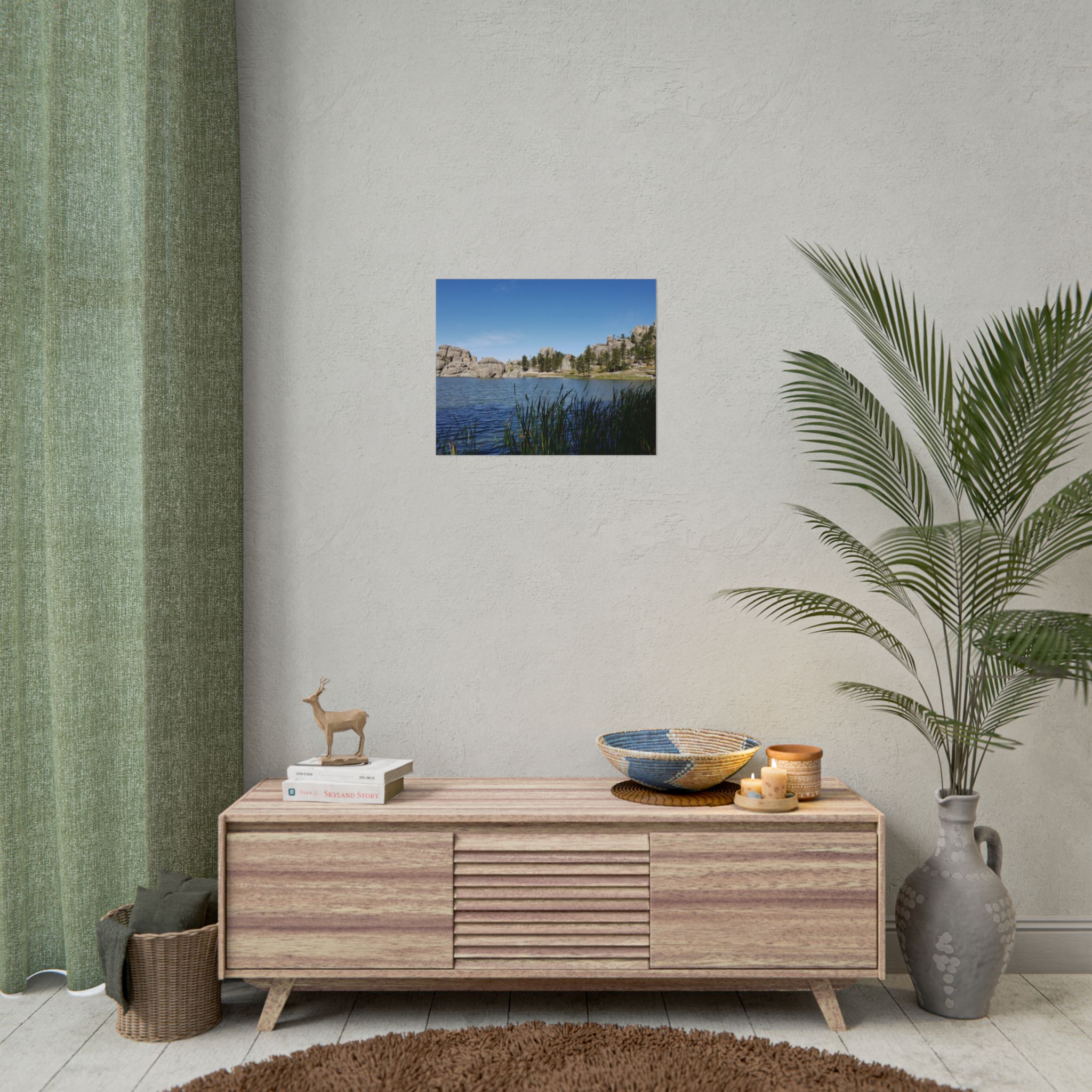 Sylvan Lake at Custer State Park South Dakota Scenic Nature Landscape Matte Poster Print – Black Hills National Forest Wildlife and Outdoor Adventure Wall Art - Image 12
