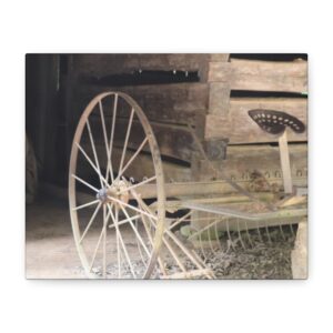 Cades Cove Farm and Rustic Pioneer History in Great Smoky Mountains National Park, Tennessee – Appalachian Heritage Photography Wrapped Canvas Wall Art