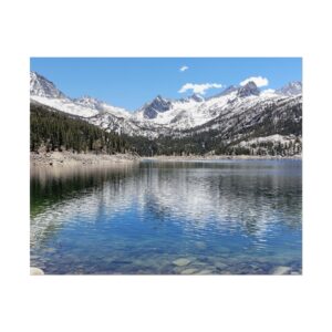 South Lake in Bishop California Matte Print – Sierra Nevada Mountain Landscape Photography Wall Art – Alpine Lake Nature Décor