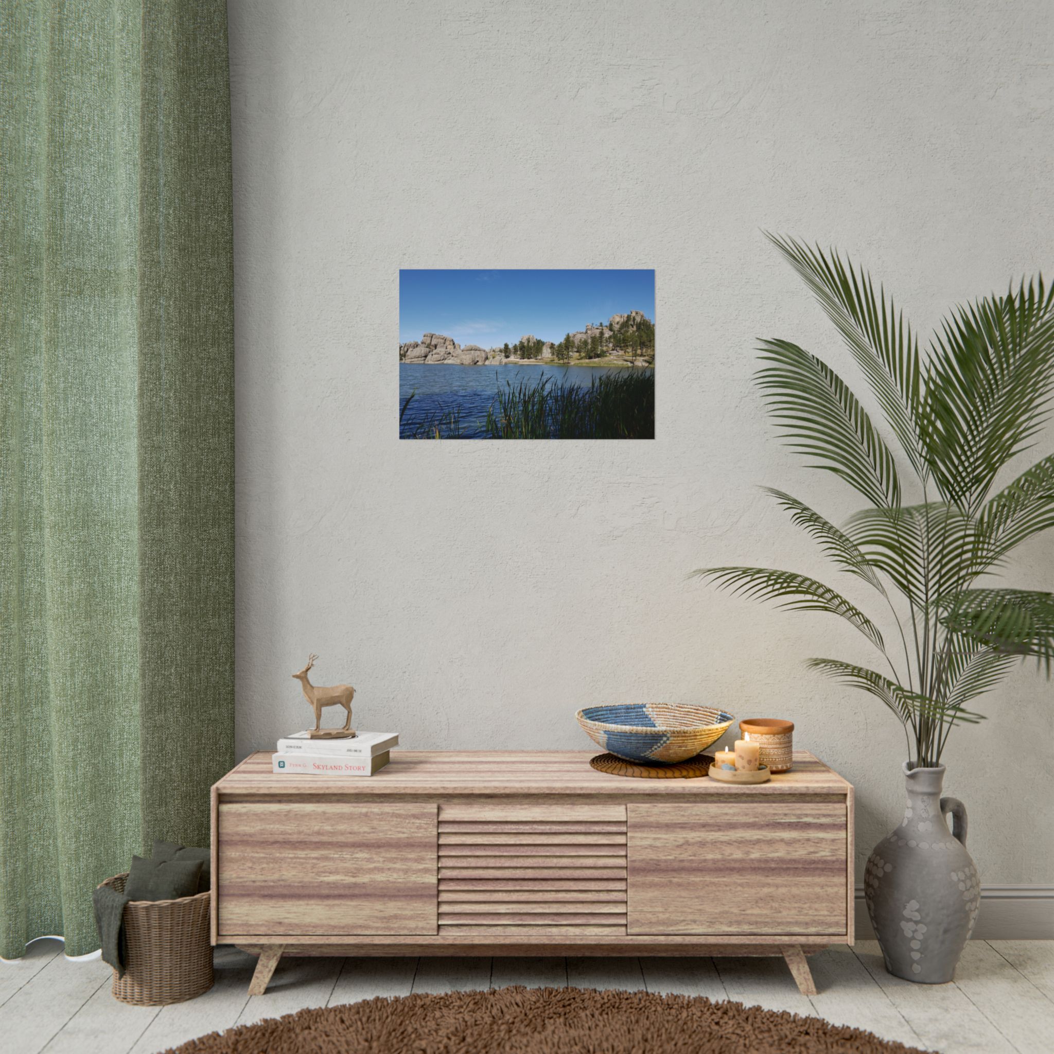 Sylvan Lake at Custer State Park South Dakota Scenic Nature Landscape Matte Poster Print – Black Hills National Forest Wildlife and Outdoor Adventure Wall Art - Image 16