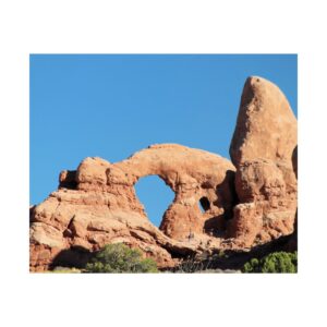 Turret Arch Arches National Park Moab Utah Fine Art Print – Red Rock Desert Landscape Photography for Home & Office Wall Decor