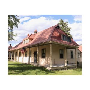 Fort Yellowstone Historic Architecture at Yellowstone National Park Fine Art Print | Military History, National Landmark, Rustic Cabin Wall Décor, American Heritage Photography