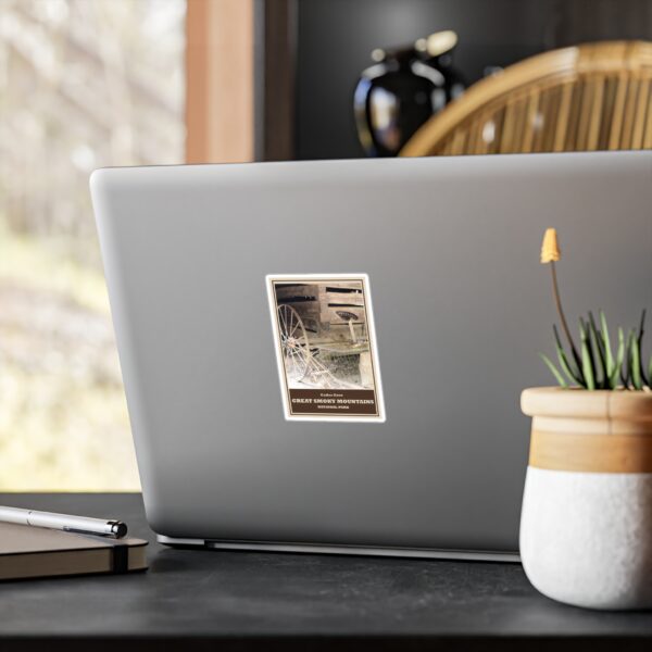 Rustic Barn Stickers Cades Cove Farm Equipment Sticker – Great Smoky Mountains National Park ...