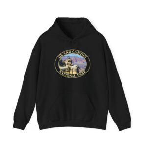 Duck Rock Grand Canyon National Park Pullover Hoodie – Unique Rock Formation Nature Logo, Cozy Fleece Outdoor Sweatshirt