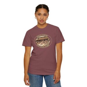 Cliff Palace at Mesa Verde National Park Garment-Dyed Heavyweight T-Shirt – Ancient Ruins Southwest Photography, Relaxed Fit, Soft Cotton