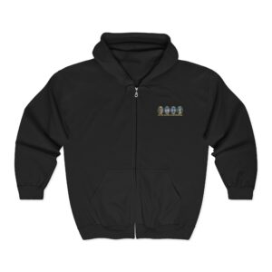 Ocracoke, Hatteras, Bodie and Currituck Lighthouses Zipper Hoodie – Outer Banks North Carolina Scenic Photography Fleece