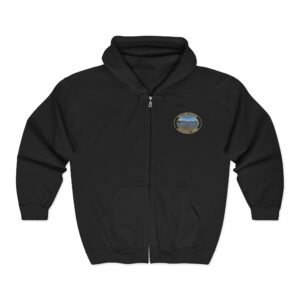 Jackson Lake and the Teton Mountains Grand Teton National Park Scenic Zipper Hoodie – GentleSeas Original Photography