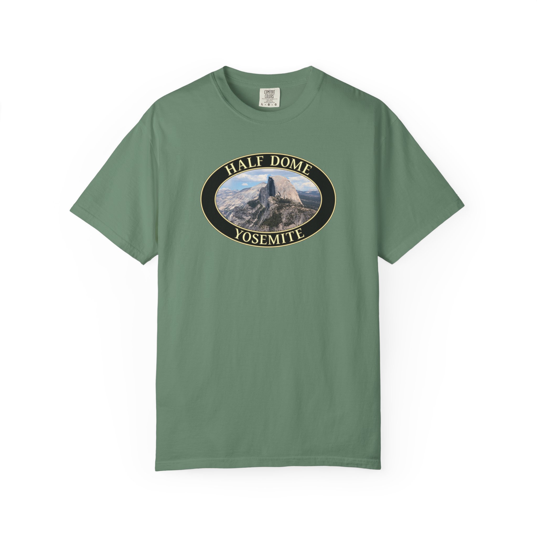 Half Dome Closeup, Yosemite National Park, Garment-Dyed Heavyweight T-Shirt – Original Scenic Photography Tee for Nature Lovers - Image 7