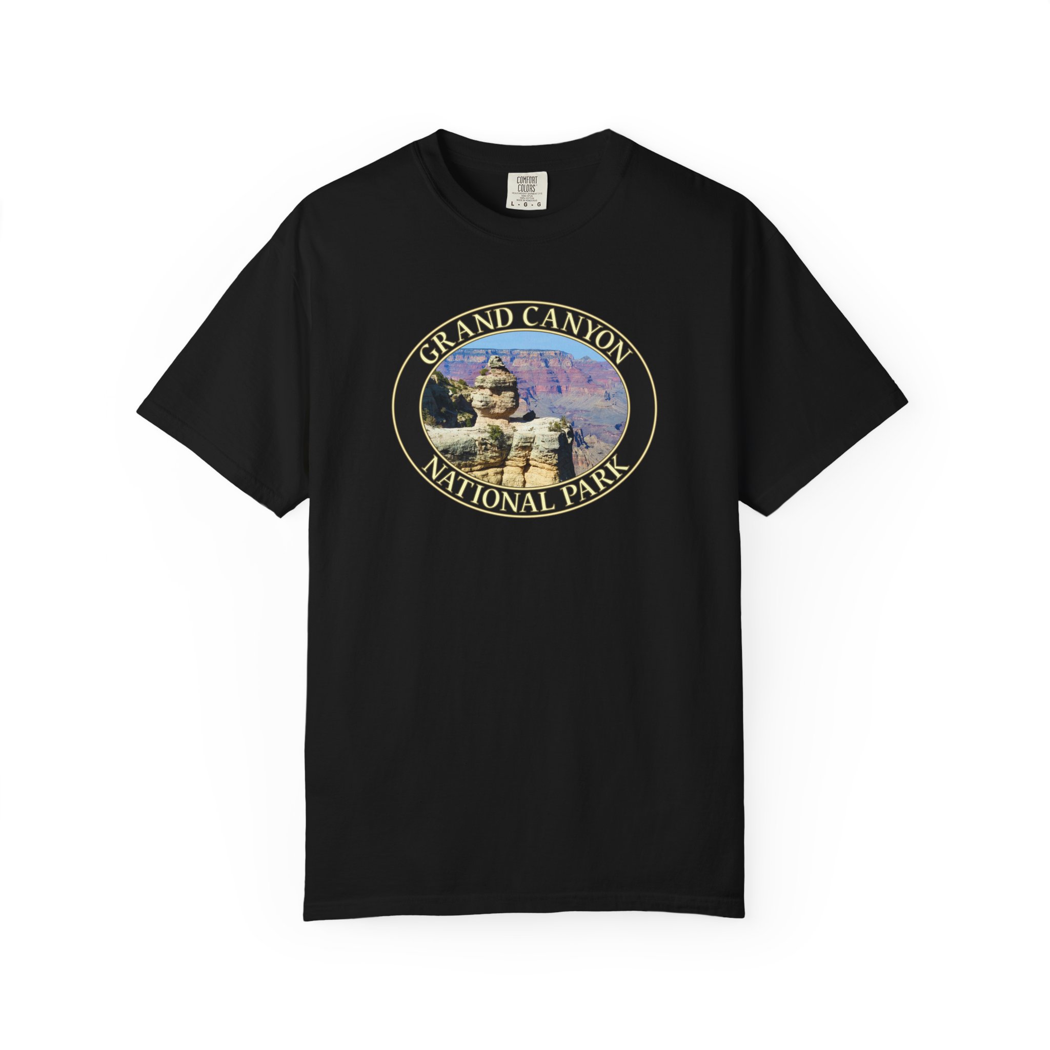 Duck Rock at Grand Canyon National Park, Unique Rock Formation Garment-Dyed Heavyweight T-Shirt – Original Scenic Photography, Relaxed Fit, Soft Ring-Spun Cotton - Image 11