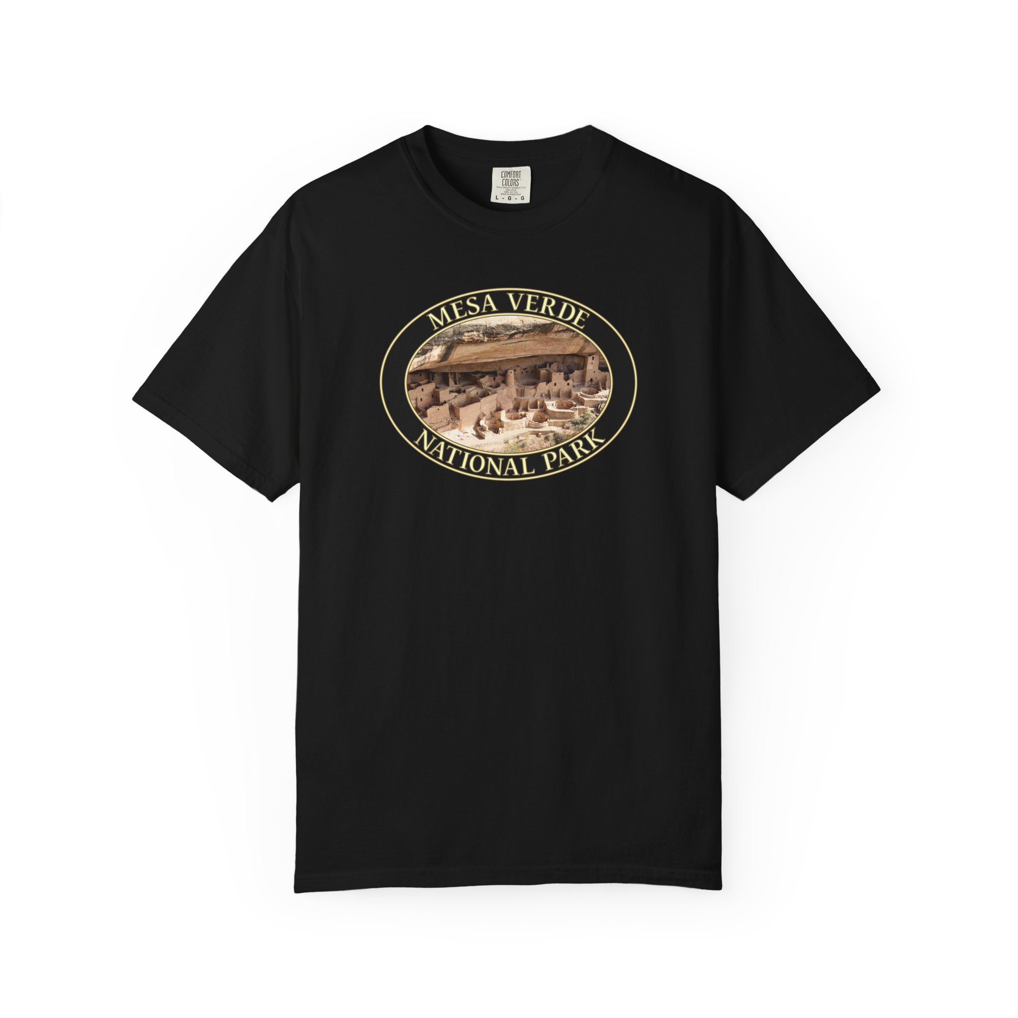Cliff Palace Ruins at Mesa Verde National Park, Garment-Dyed Heavyweight T-Shirt – Original Photography, Relaxed Fit, Soft Ring-Spun Cotton - Image 9