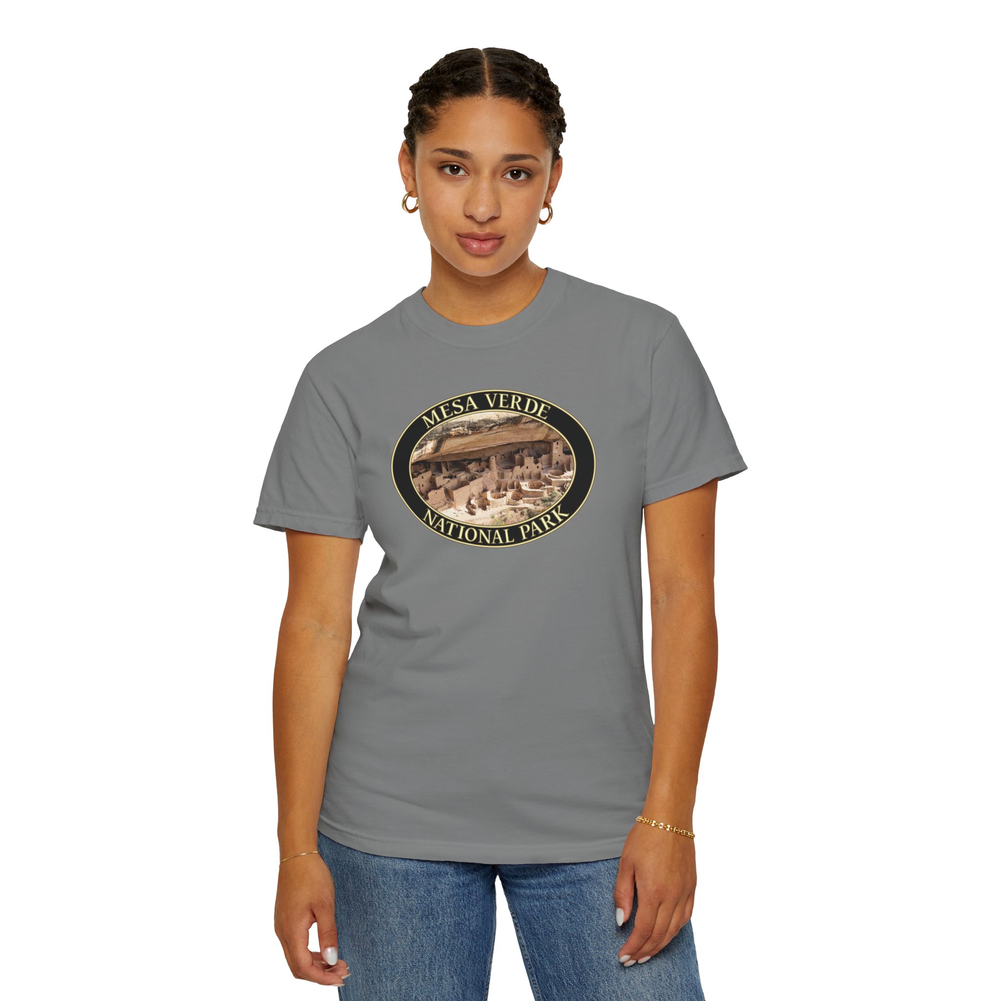 Cliff Palace Ruins at Mesa Verde National Park, Garment-Dyed Heavyweight T-Shirt – Original Photography, Relaxed Fit, Soft Ring-Spun Cotton - Image 8