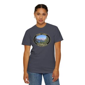 June Lake and Eastern Sierra Nevada Mountains California Scenic Garment-Dyed Heavyweight T-Shirt for Nature Lovers