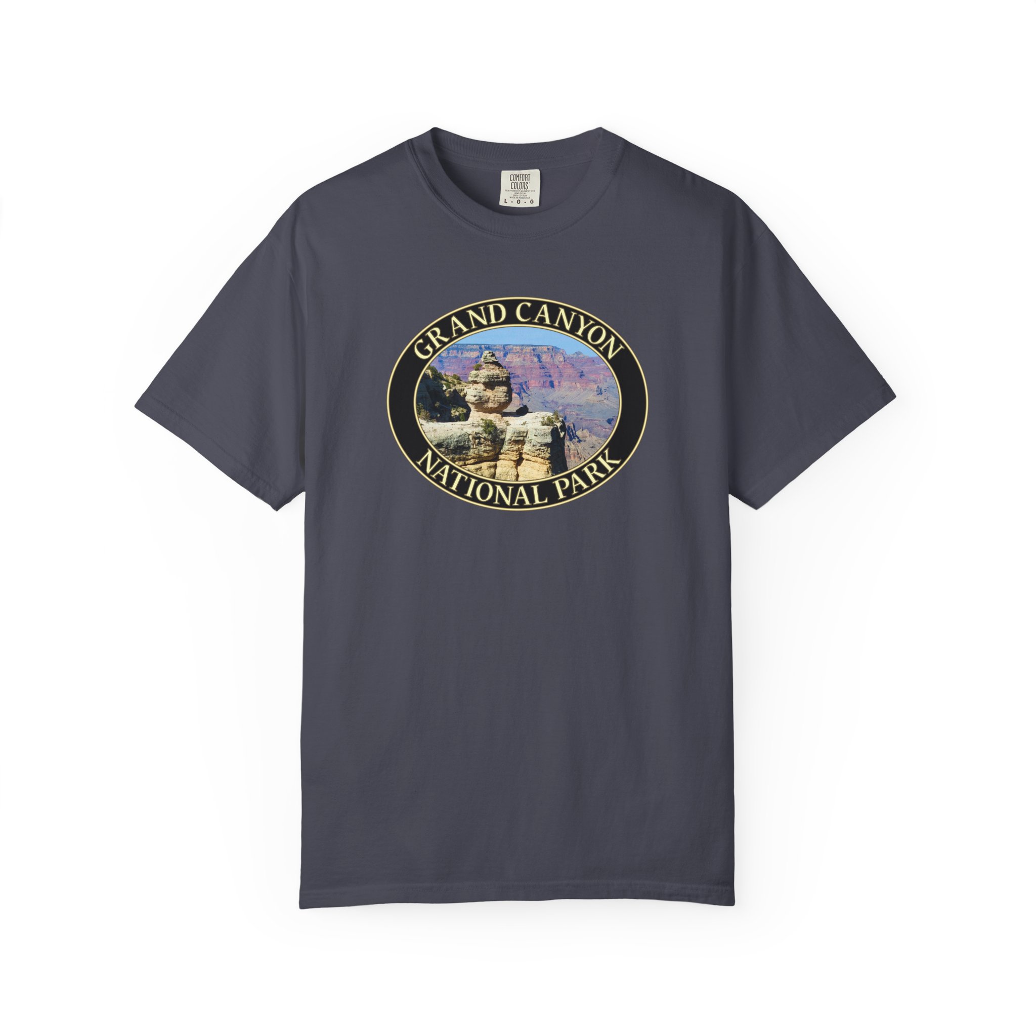 Duck Rock at Grand Canyon National Park, Unique Rock Formation Garment-Dyed Heavyweight T-Shirt – Original Scenic Photography, Relaxed Fit, Soft Ring-Spun Cotton - Image 13