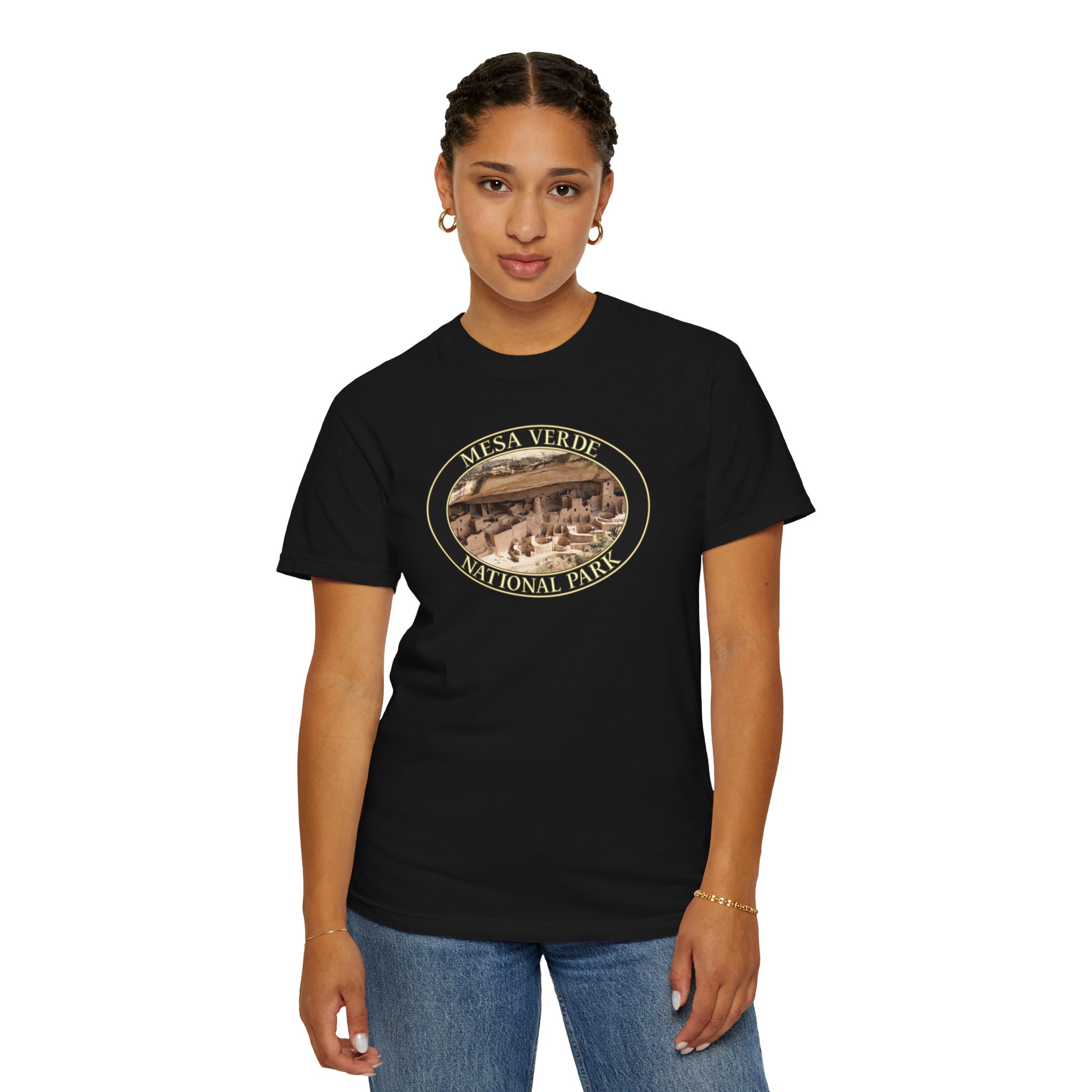 Cliff Palace Ruins at Mesa Verde National Park, Garment-Dyed Heavyweight T-Shirt – Original Photography, Relaxed Fit, Soft Ring-Spun Cotton - Image 10