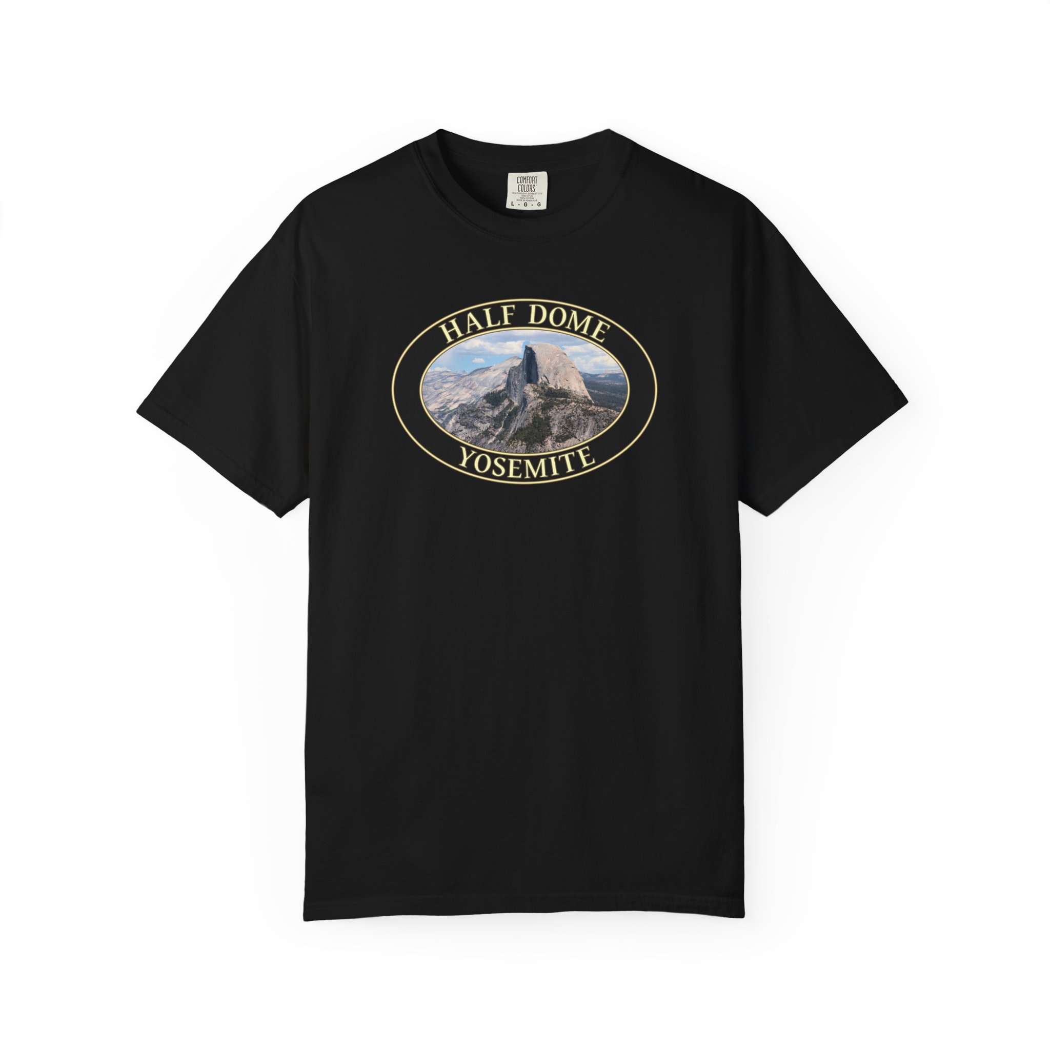 Half Dome Closeup, Yosemite National Park, Garment-Dyed Heavyweight T-Shirt – Original Scenic Photography Tee for Nature Lovers - Image 9