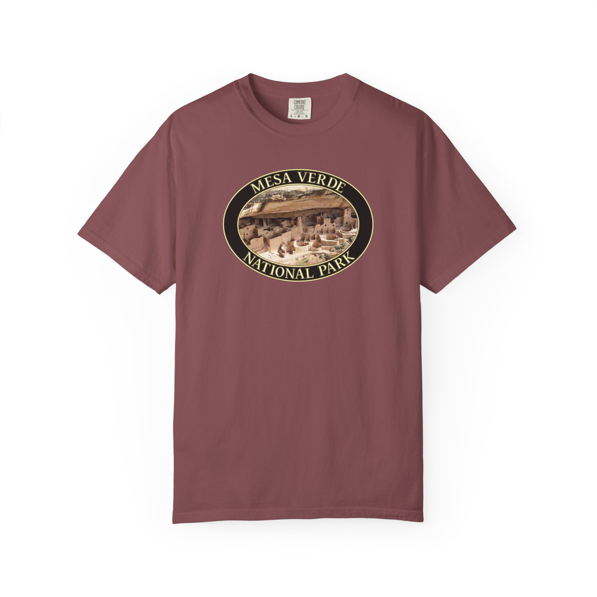 Cliff Palace Ruins at Mesa Verde National Park, Garment-Dyed Heavyweight T-Shirt – Original Photography, Relaxed Fit, Soft Ring-Spun Cotton - Image 5