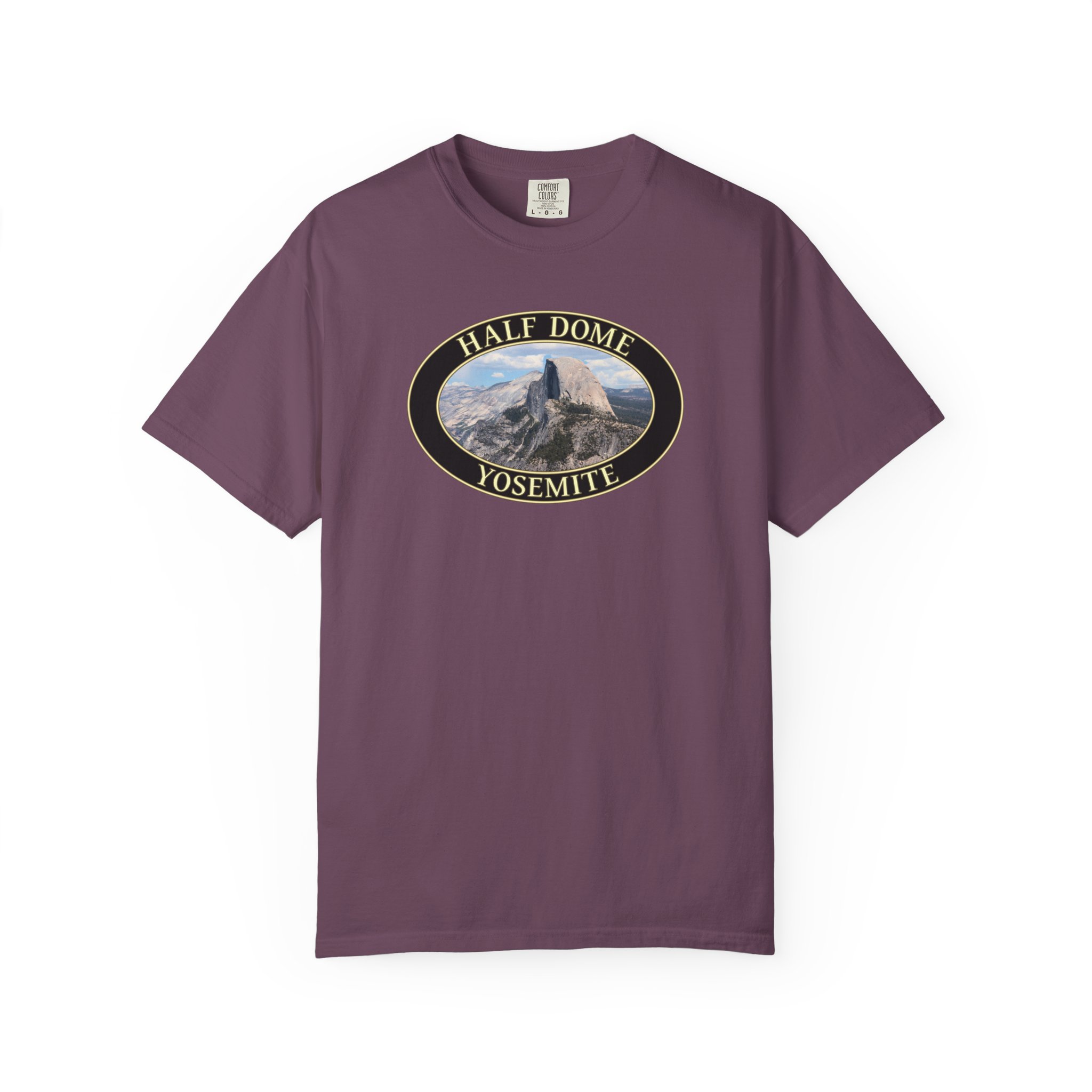 Half Dome Closeup, Yosemite National Park, Garment-Dyed Heavyweight T-Shirt – Original Scenic Photography Tee for Nature Lovers - Image 13