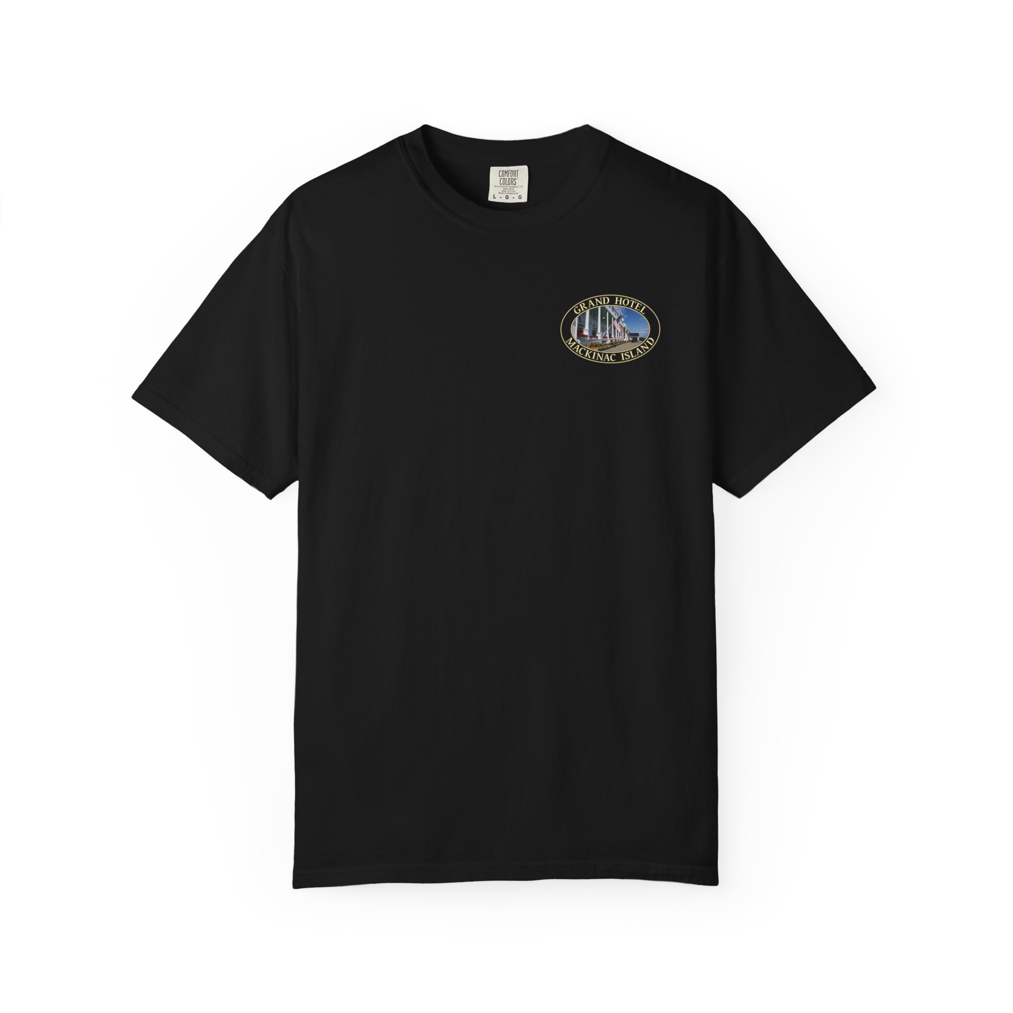 Grand Hotel on Mackinac Island Michigan Scenic Garment-Dyed Heavyweight T-Shirt with Relaxed Fit - Image 21