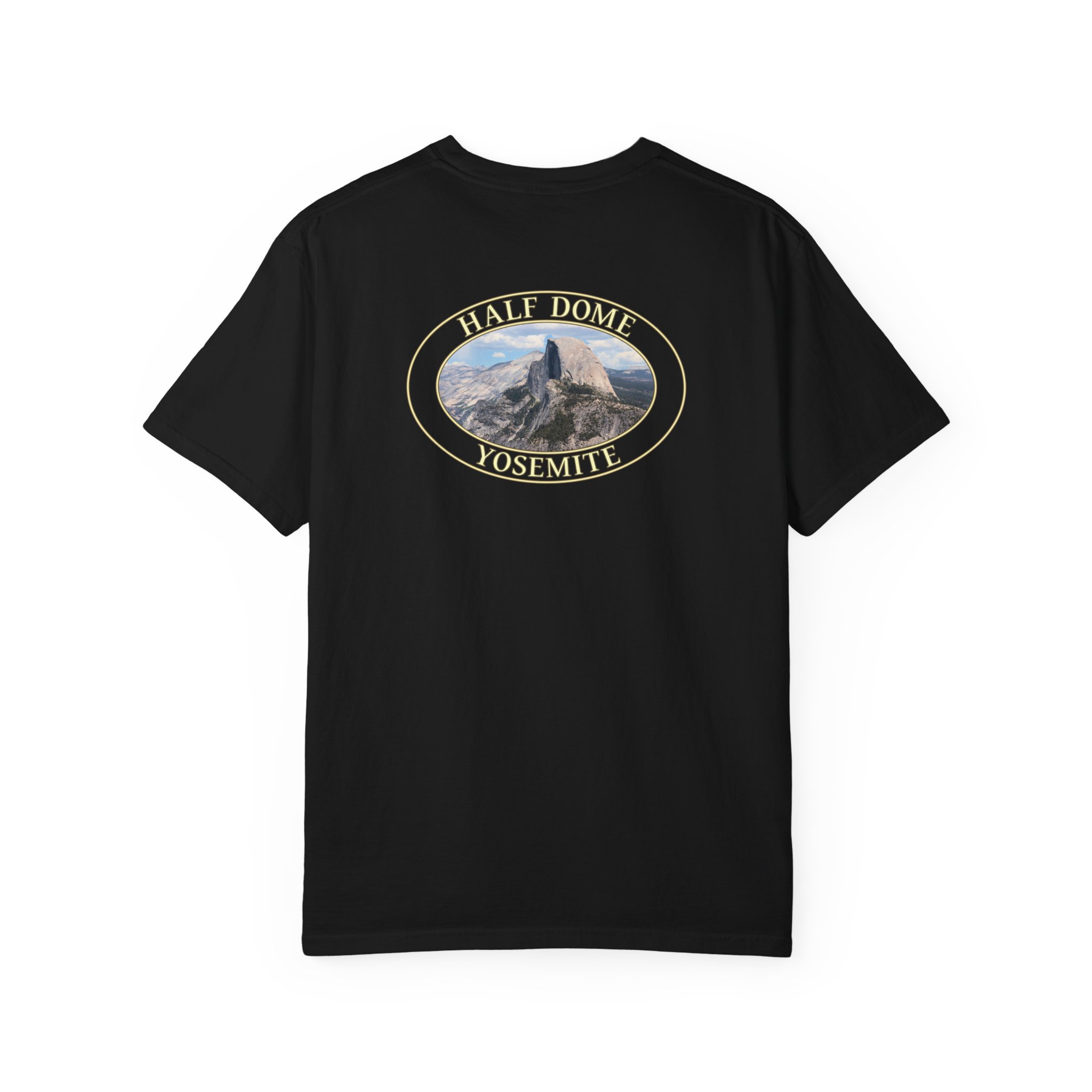 Half Dome Closeup Yosemite National Park Relaxed Fit Garment-Dyed Heavyweight T-Shirt - Image 22