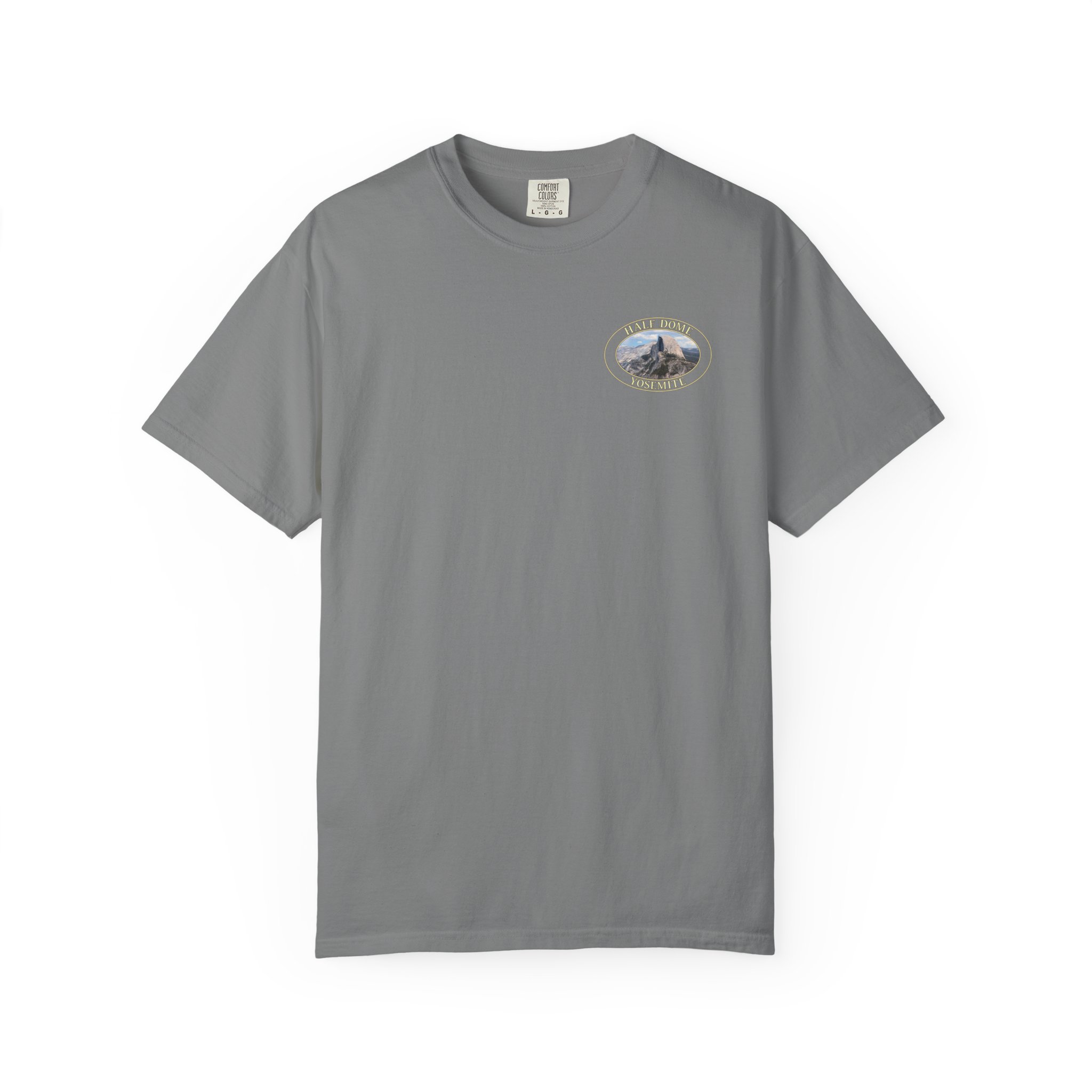 Half Dome Closeup Yosemite National Park Relaxed Fit Garment-Dyed Heavyweight T-Shirt - Image 13