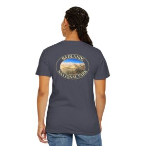 Yellow Mounds at Badlands National Park Scenic Garment-Dyed Heavyweight T-Shirt with Relaxed Fit